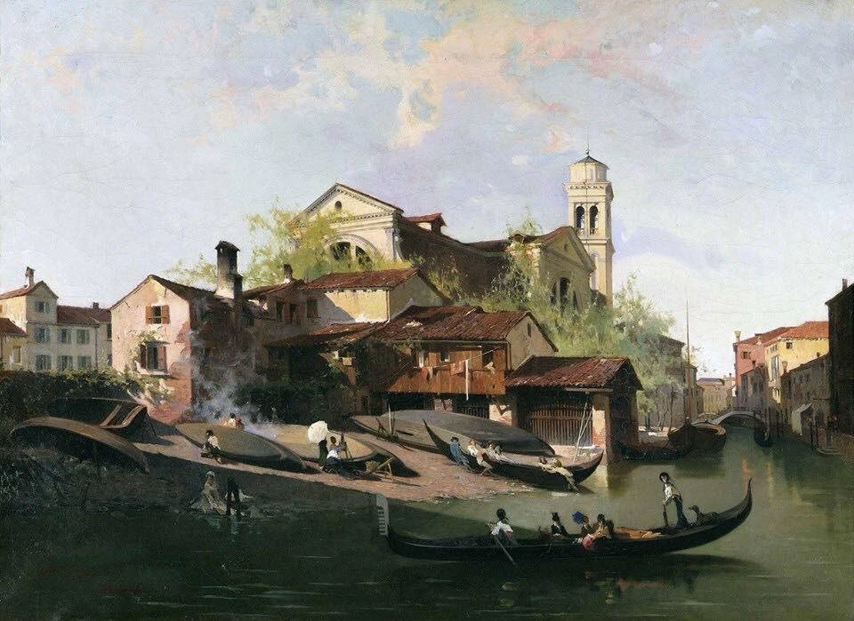 Lo Squero di San Trovaso - Museo di Revoltella, Trieste